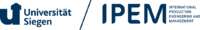 Universität Siegen - Lehrstuhl International Production Engineering and Management (IPEM) - Logo